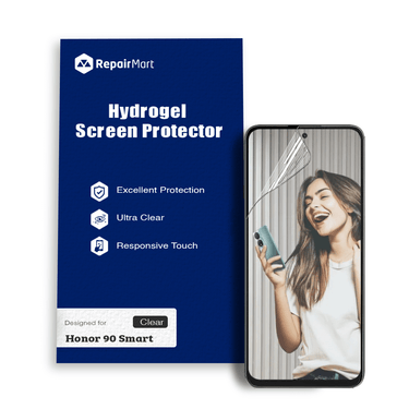 Honor 90 Smart Compatible Premium Hydrogel Screen Protector With Full Coverage Ultra HD